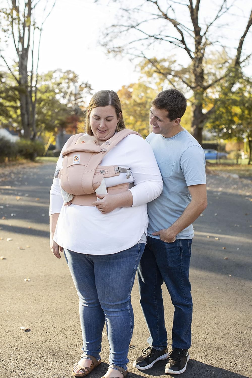 Ergobaby Omni Dream Portabebés, portabebés para recién nacidos desde el nacimiento hasta los 20,4 kg, 4 posiciones (cuarzo rosa)