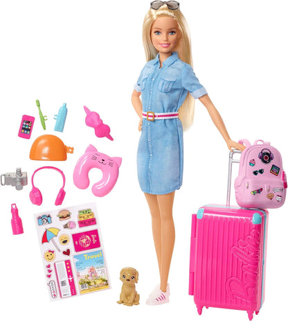 Barbie Helicóptero, Rosa e Azul com Rotor Giratório