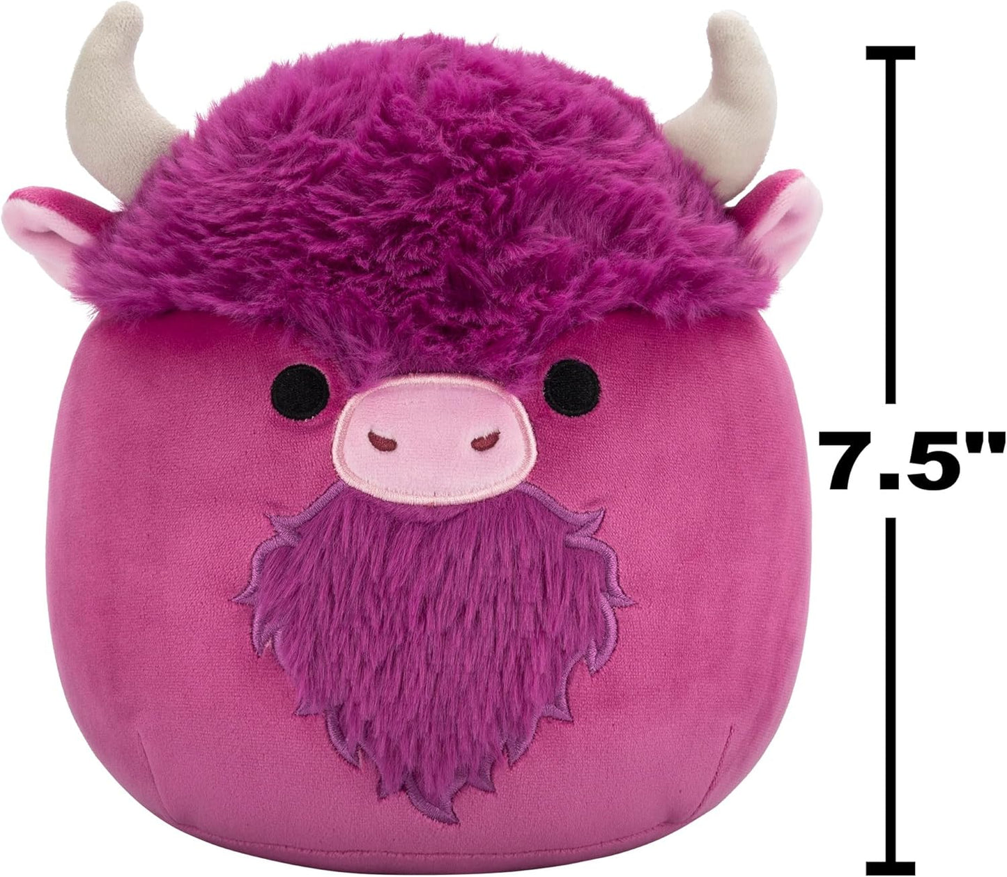 Squishmallows Original 7,5 Polegadas - Dave the Plum Bison