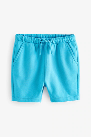 |Boy| Shorts Jersey - Azul Teal (3 meses - 7 anos)