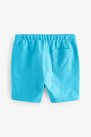 |Boy| Shorts Jersey - Azul Teal (3 meses - 7 anos)