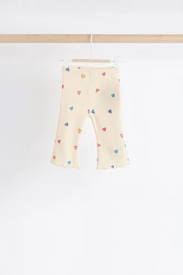 |BabyGirl| Conjunto De Top e Leggings De Manga Comprida 100% Algodão Para Bebê, Pacote Com 3 - Personagem Lilás Roxo/Azul