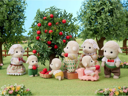 Sylvanian Families Família de ovelhas - conjunto de casa de bonecas 5619