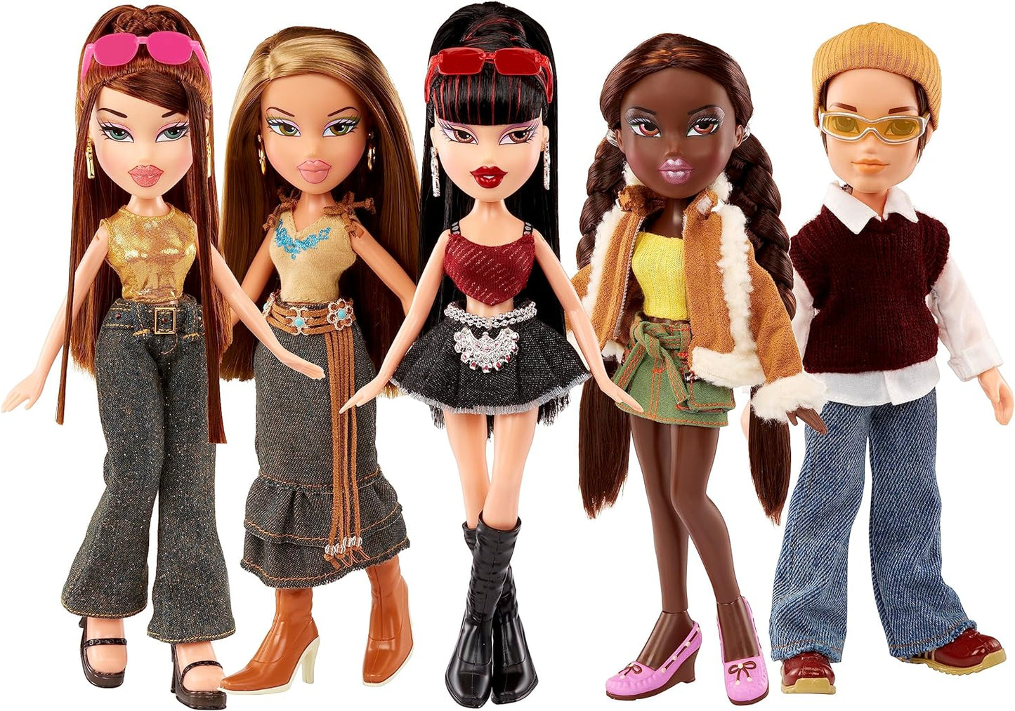 Bratz  Boneca Fashion Original - FIANNA - Série 3 - Boneca, 2 Roupas e Pôster - Para Colecionadores e Crianças a partir de 6 anos