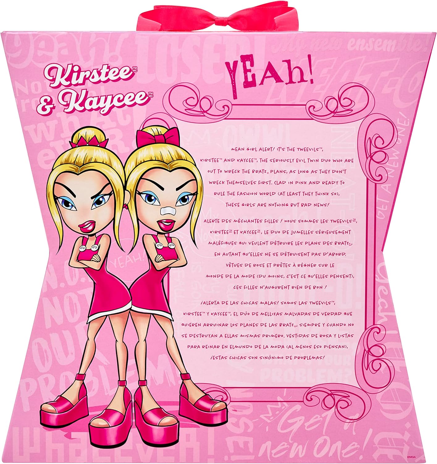 Bratz Bonecos da moda Tweevils edição especial com 2 pacotes