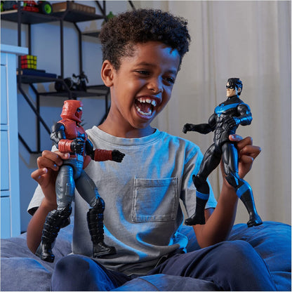 DC Comics, boneco de ação Red Hood de 12 polegadas, brinquedos infantis para meninos e meninas de 3 anos ou mais