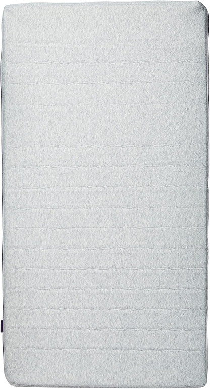 ClevaMama Colchón para cuna de bebés y niños pequeños con espuma de soporte AirGo transpirable para reducir las ataduras - 70x140x11 cm Blanco