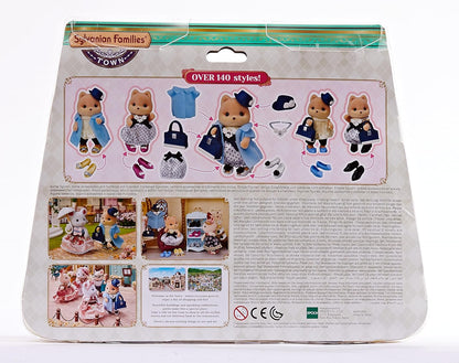 Sylvanian Families Conjunto de moda - Coleção de loja de sapatos - casa de bonecas playest 5541