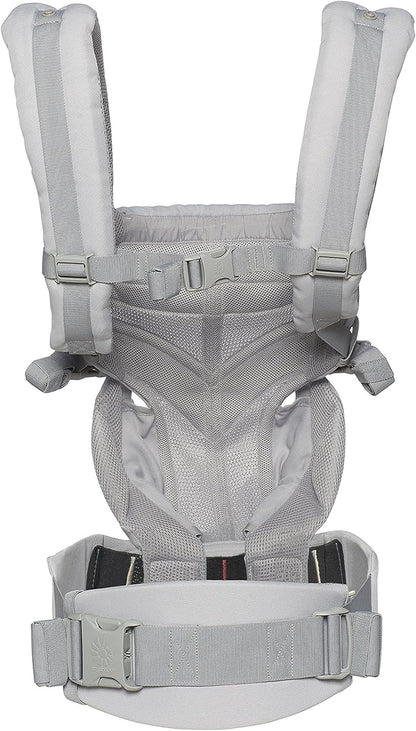 Ergobaby Canguru Omni 360 Cool Air Mesh 4 posições (Pearl Grey)