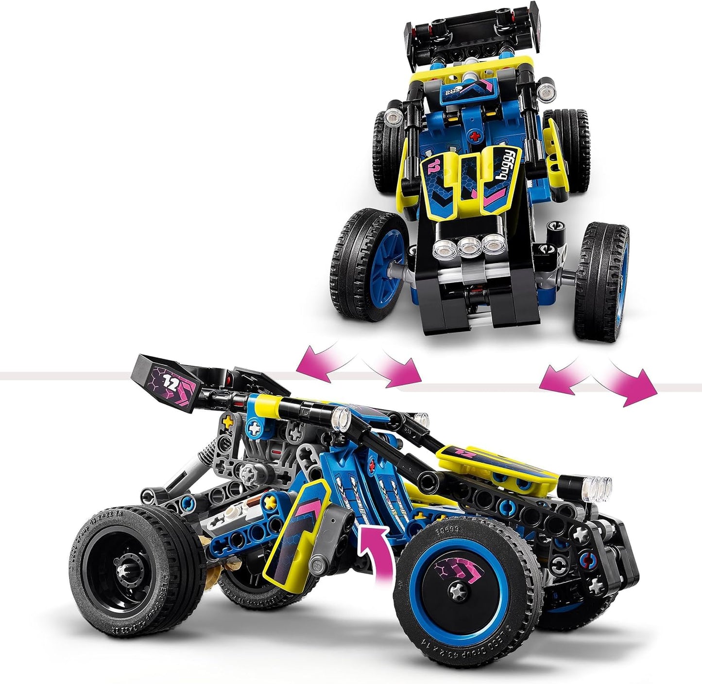 LEGO Brinquedo de caminhão de lixo elétrico Technic Mack LR para meninos e meninas com mais de 8 anos de idade, caminhão de lixeira com características realistas, ideia de presente de veículo 42167