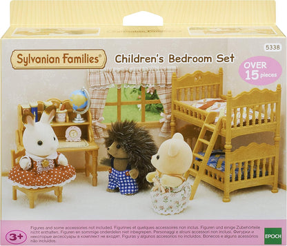 Sylvanian Families 5338 Conjunto de quarto infantil, multicolorido e famílias - Conjunto de banheiro