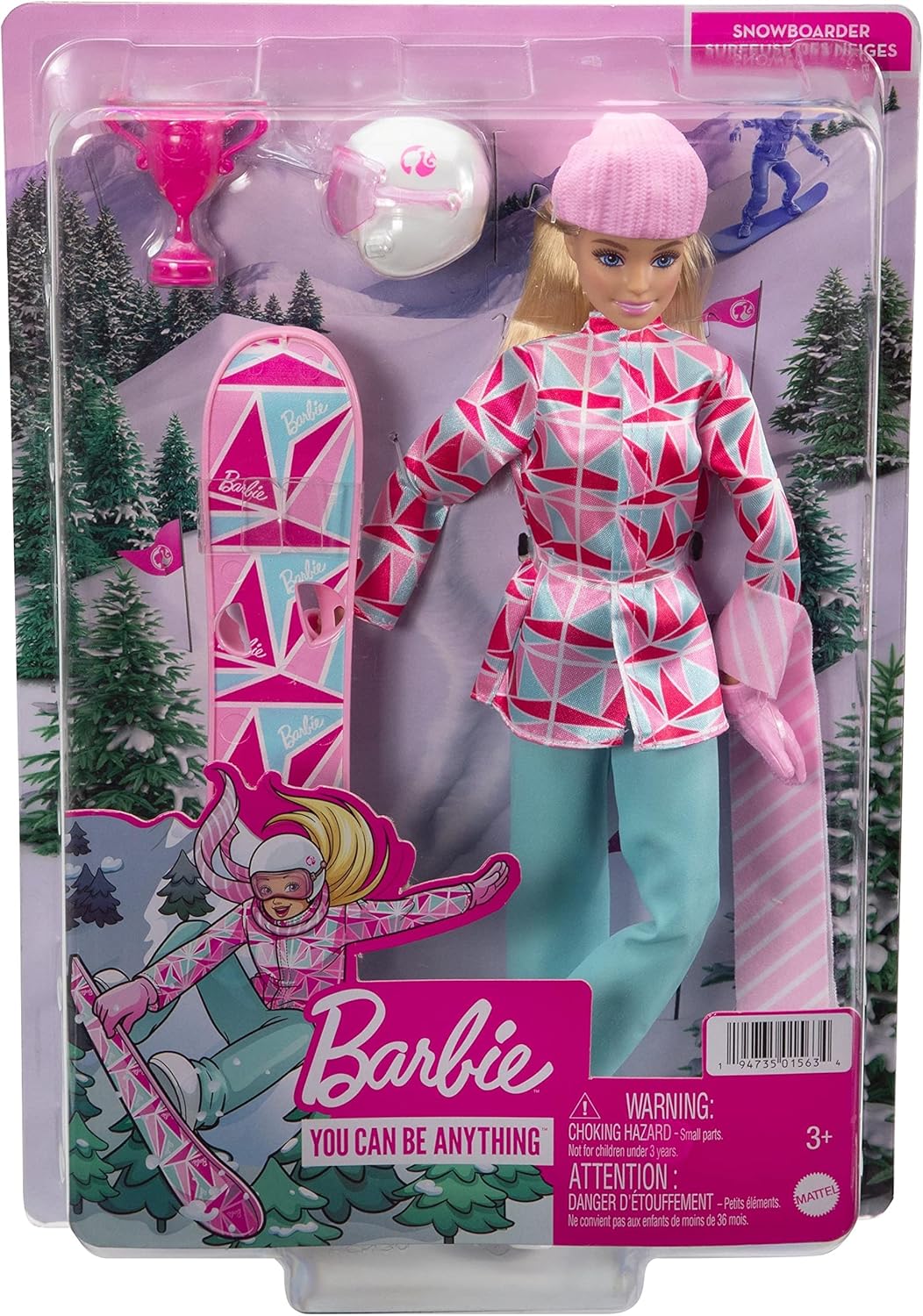 Barbie Boneca Snowboarder