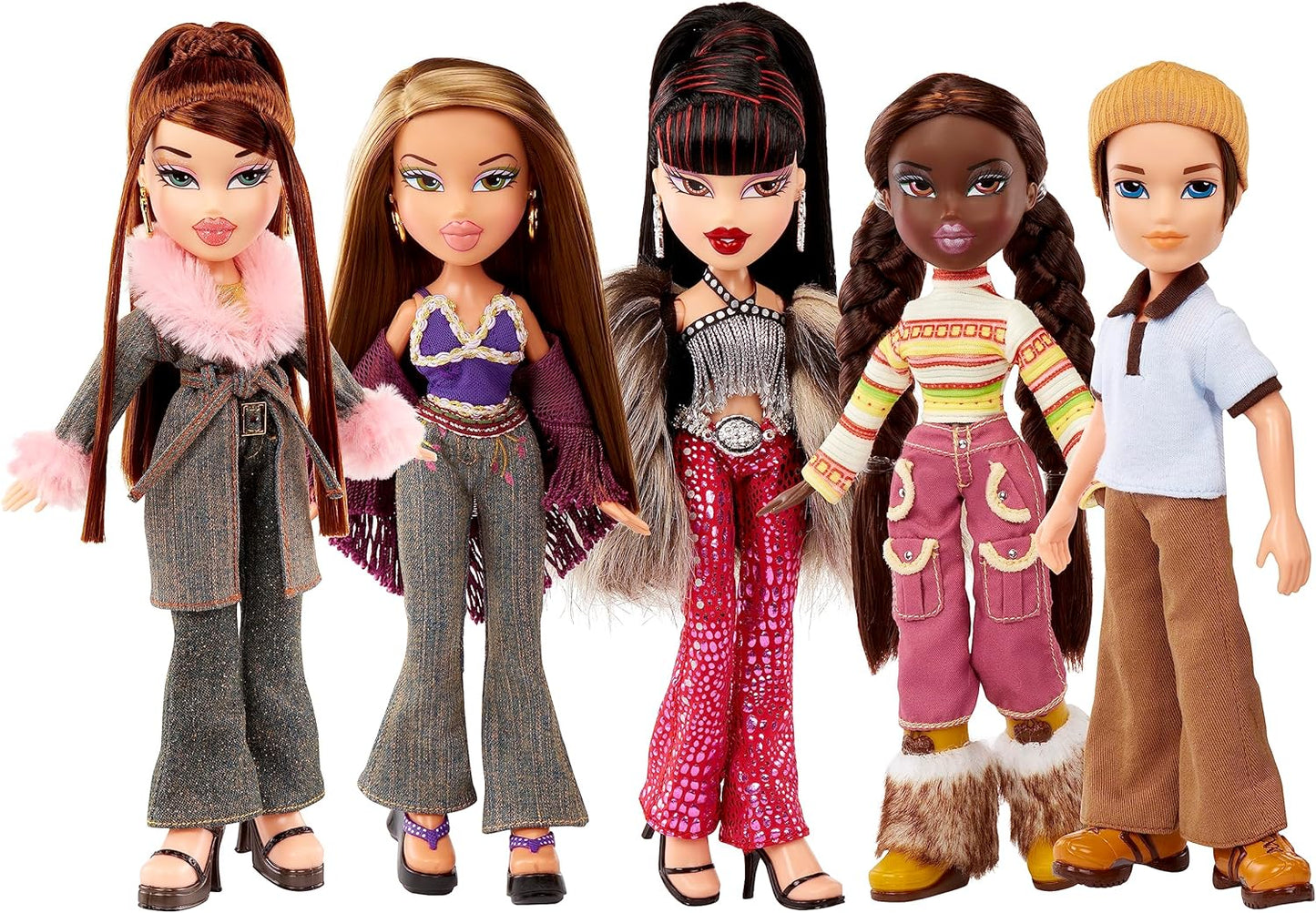 Bratz  Boneca Fashion Original - FIANNA - Série 3 - Boneca, 2 Roupas e Pôster - Para Colecionadores e Crianças a partir de 6 anos