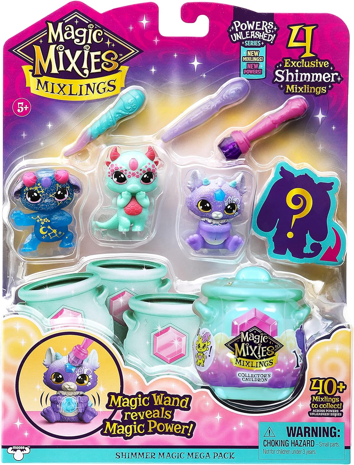 MAGIC MIXIES 14692 Pacote Shimmer Magic Mega 4