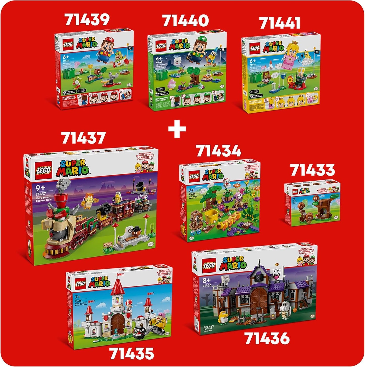 LEGO Super Mario Adventures con melocotón interactivo, juego de juguetes de princesa para niños, figura de rana amarilla, regalo de Nintendo para niñas, niños y jugadores de 6 años en adelante,