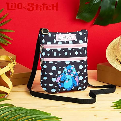 Disney Stitch Bag para meninas, Lilo e Stitch Bolsa tiracolo