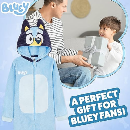 Bluey Macacões de lã para crianças Meninos Meninas Pijamas