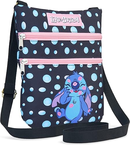 Disney Stitch Bag para meninas, Lilo e Stitch Bolsa tiracolo