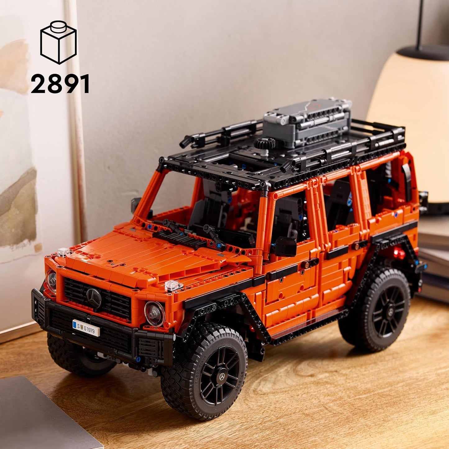 LEGO Conjunto de construção de linha Technic Mercedes-Benz G 500 PROFESSIONAL, kit de modelo de carro para adultos construirem, veículo off-road 4X4 colecionável, presente para homens, mulheres,