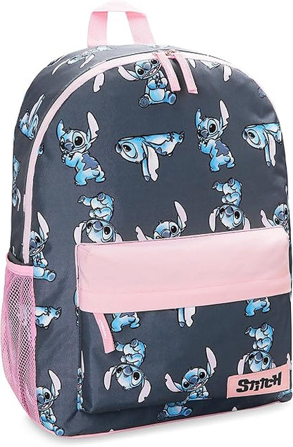 Disney Mochila para meninas, mochilas escolares Stitch para meninas