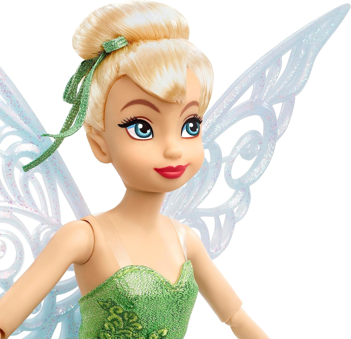 Mattel Boneca Tinker Bell colecionadora da Disney com asas para comemorar os 100 anos de maravilhas da Disney, inspirada no filme da Disney, presentes para crianças e colecionadores