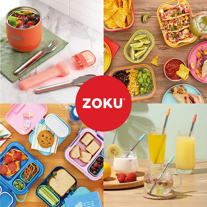 Zoku Lancheira Bento ZK312-PK, Plástico