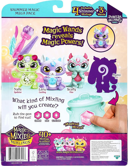 MAGIC MIXIES 14692 Pacote Shimmer Magic Mega 4