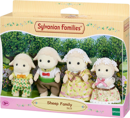 Sylvanian Families Família de ovelhas - conjunto de casa de bonecas 5619