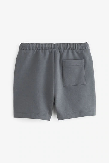 |Boy| Shorts Jersey - Charcoal Grey (3 meses a 7 anos)