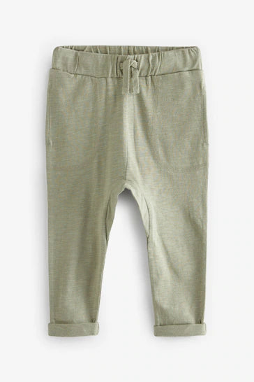 |Boy| Pacote De 3 Joggers Leves - Sage Green (3 meses a 7 anos)