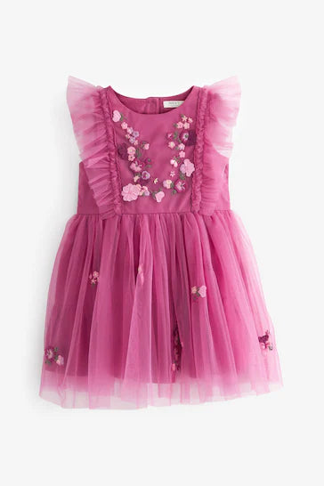 |Girl| Vestido De Festa De Malha (3 meses a 8 anos)