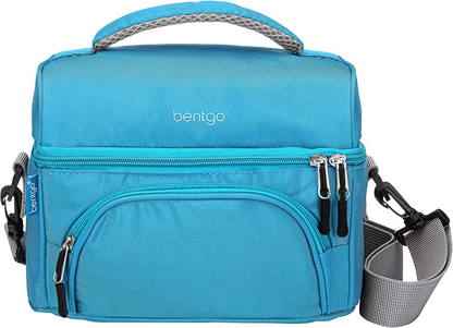 Bentgo Lancheira Deluxe – lancheira durável e isolada com bolso externo com zíper