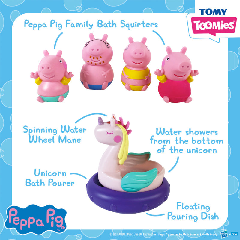 Set de baño Tomy Peppa Pig