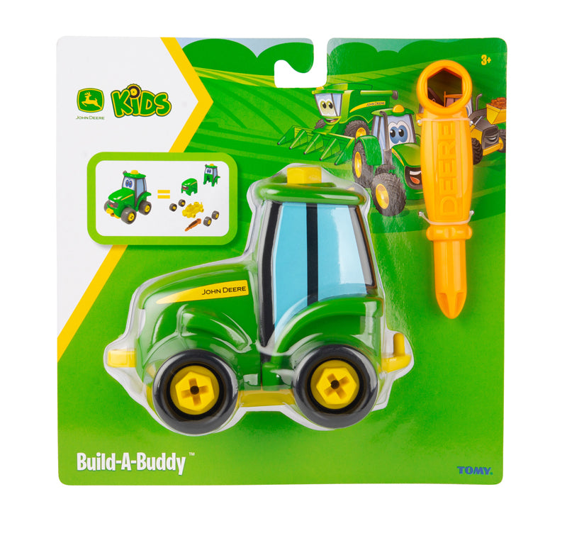 Tomy John Deere construye un amigo Johnny