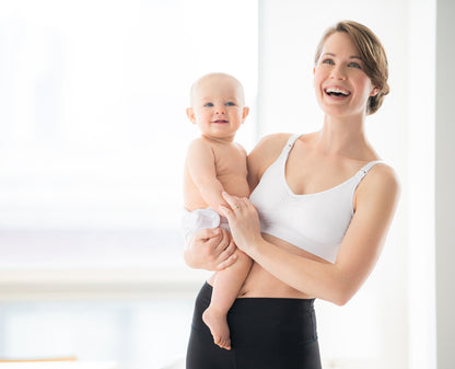 Sujetador premamá y de lactancia blanco grande de Medela