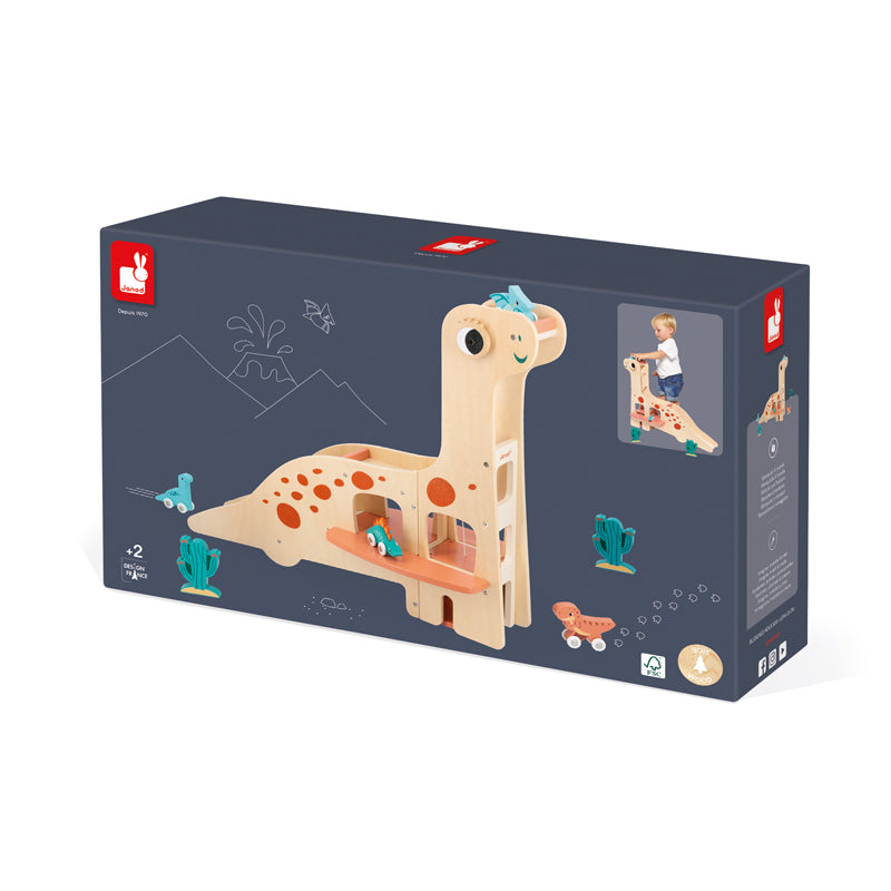 Janod Dino Garage Playset