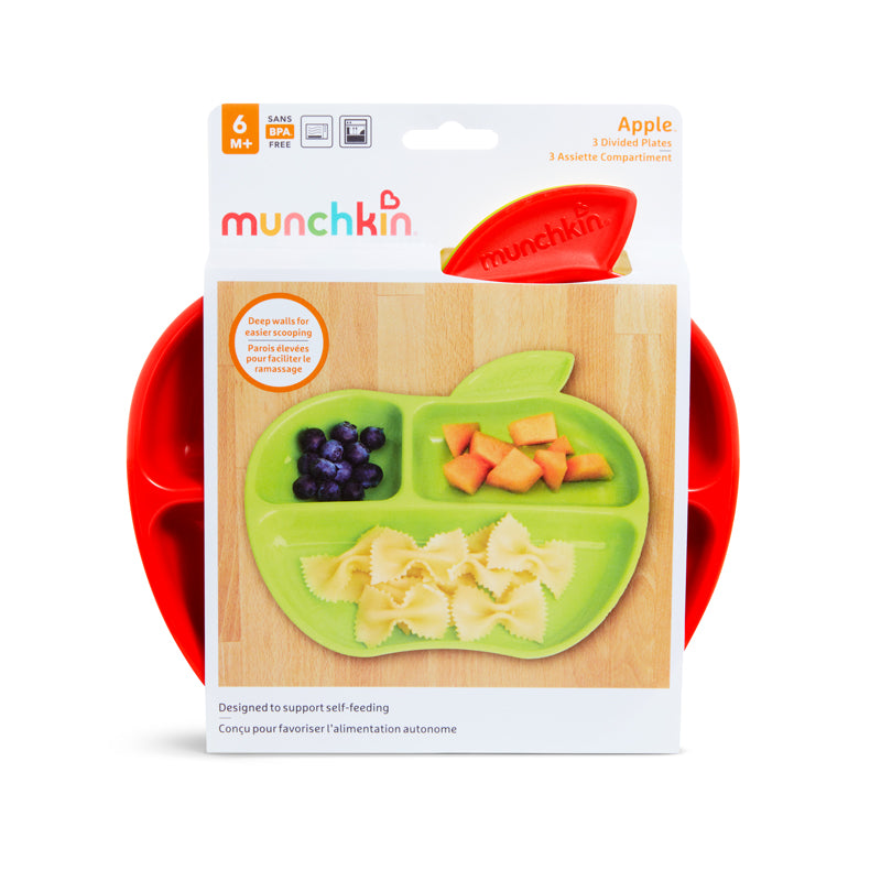 Munchkin Pratos Lil Apple 3Pk