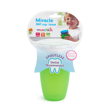 Munchkin Copo com Canudinho Miracle 360 Verde 296ml