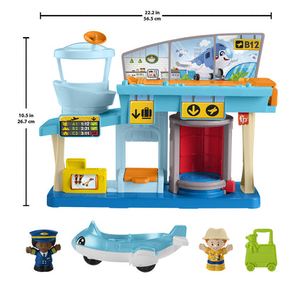 Fisher-Price Little People Aventuras Diarias Aeropuerto