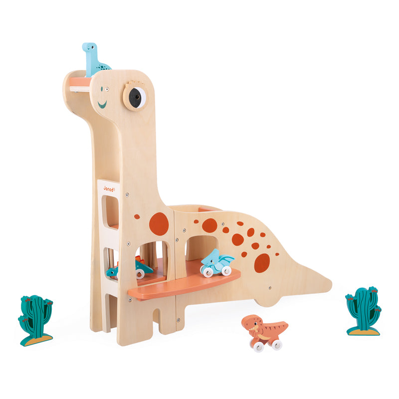 Janod Dino Garage Playset