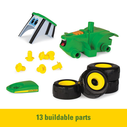 Tomy John Deere construye un tractor Johnny