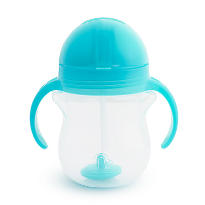 Munchkin Copo de palha ponderada Click Lock Tip & Sip Azul 207ml