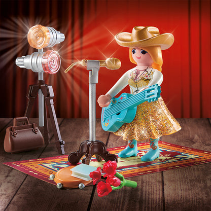 Playmobil Cantor Country - Conjunto de Presente