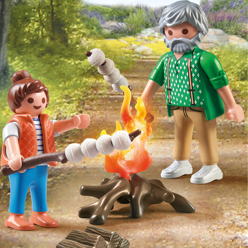 Playmobil Mi vida: hoguera con malvaviscos