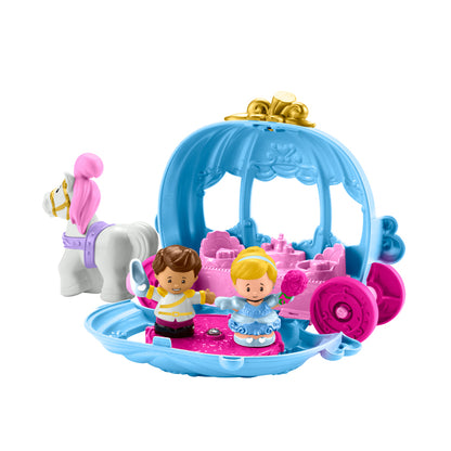 Carruaje de baile de la princesa Cenicienta de Little People de Fisher-Price