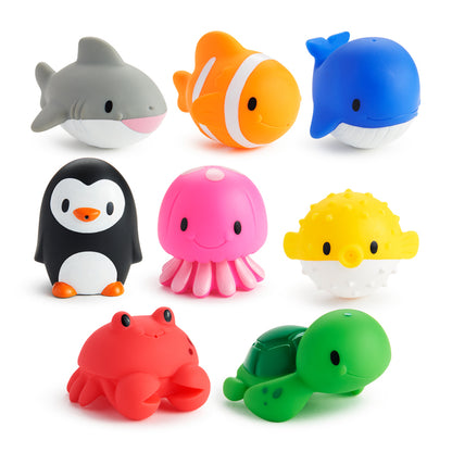 Munchkin Banho Squirters Ocean Buddies 8Pk