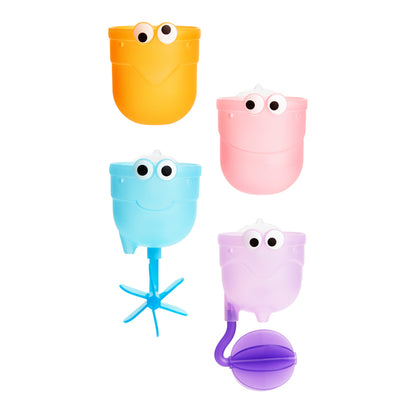 Munchkin Copos de brinquedo de banho Water Falls 4Pk