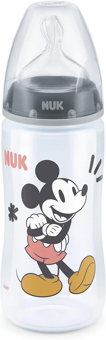 Nuk Disney First Choice - Mamadeira 300ml, 6-18 meses