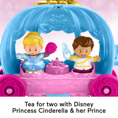 Carruaje de baile de la princesa Cenicienta de Little People de Fisher-Price