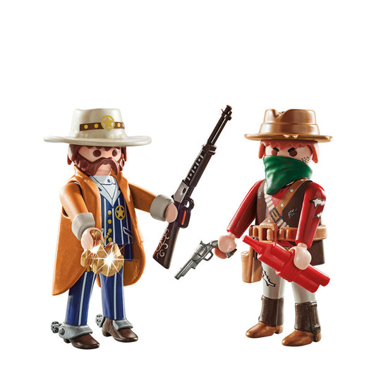 Playmobil Bandido e Xerife Duopack